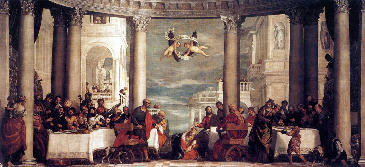Cena en casa de Leví, de Veronese